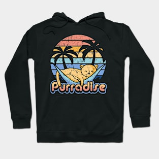 Summer Purradise Cat Sleep Hoodie